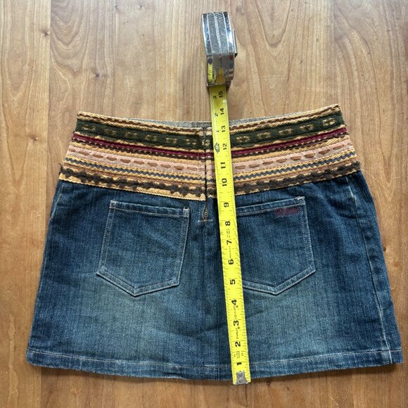 Denim Micro Mini - Picture 2 of 8